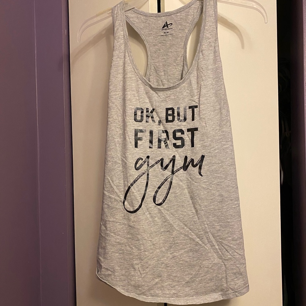 Grey Workout Tank